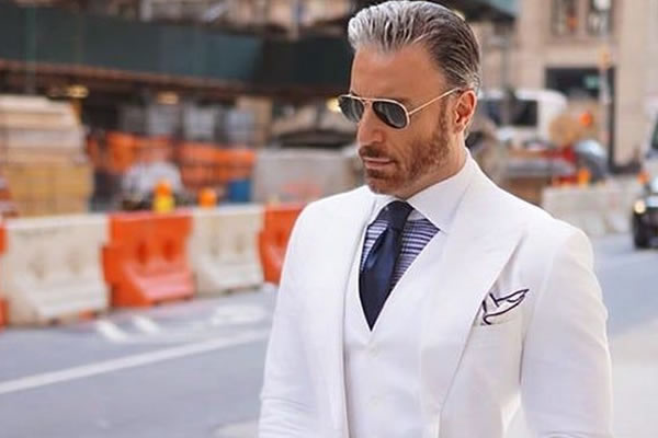 Mens White Linen Suit – Men's Quadrant